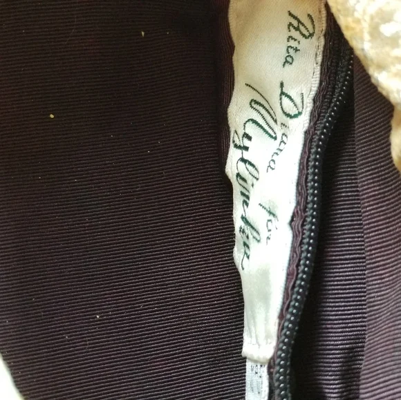 VINTAGE SILK HANDBAG BY RITA DIANA BY MYLINKA - Picture 3 of 4